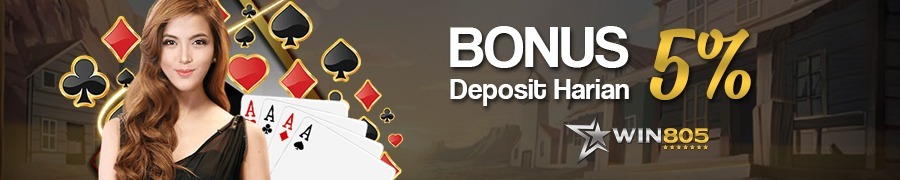 WIN805 | Bonus Deposit Harian 5%