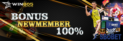BONUS NEWMEMBER 100%